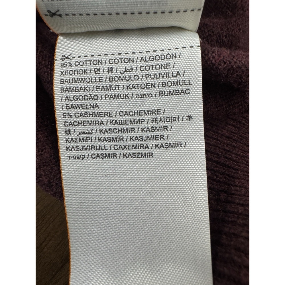 Superdry No 54 Mens Large Cotton Cashmere Blend Sweater Lightweight Classic Prep - Picture 8 of 11